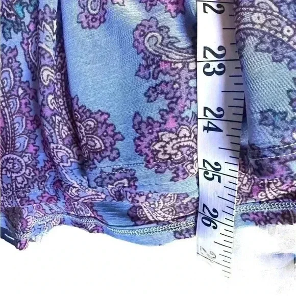 Anthropologie medium Boho chiffon long sleeve blouse by Akemi & Kin. - Picture 10 of 12